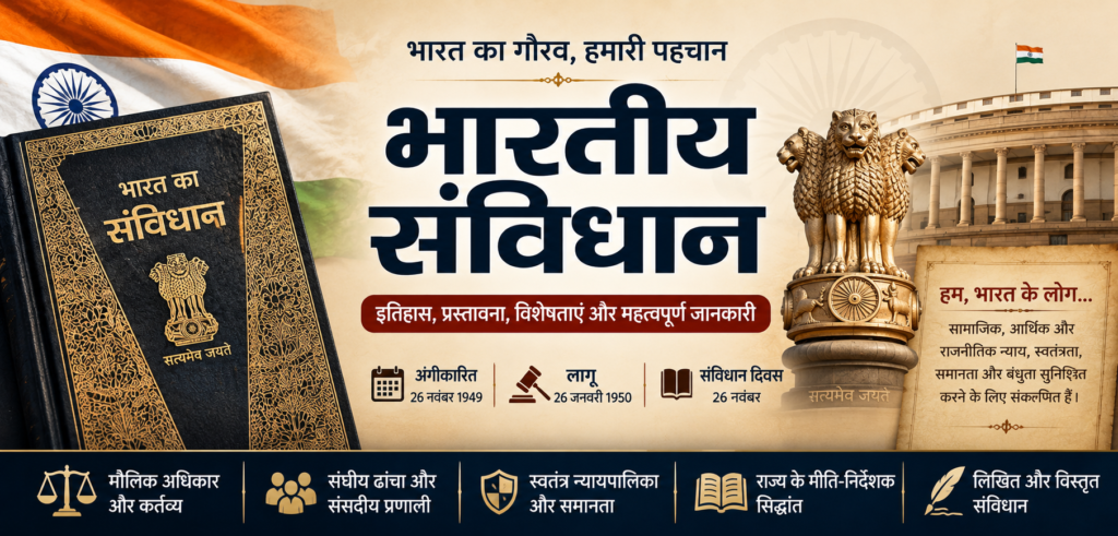 भारतीय संविधान की पूरी जानकारी