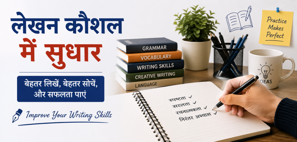 लेखन कौशल में सुधार के 6 आसान तरीके