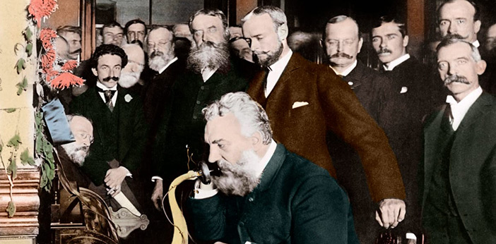Alexander Graham Bell is most famous for his invention of the telephone